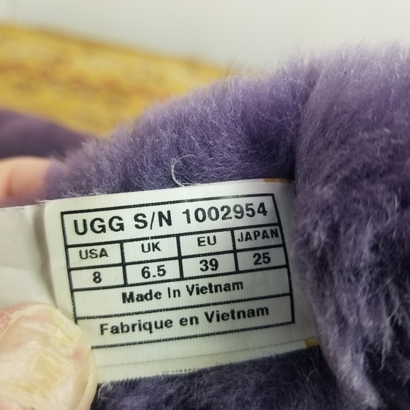 Ugg Bailey Bow II purple shearling bow boots - Picture 10 of 12